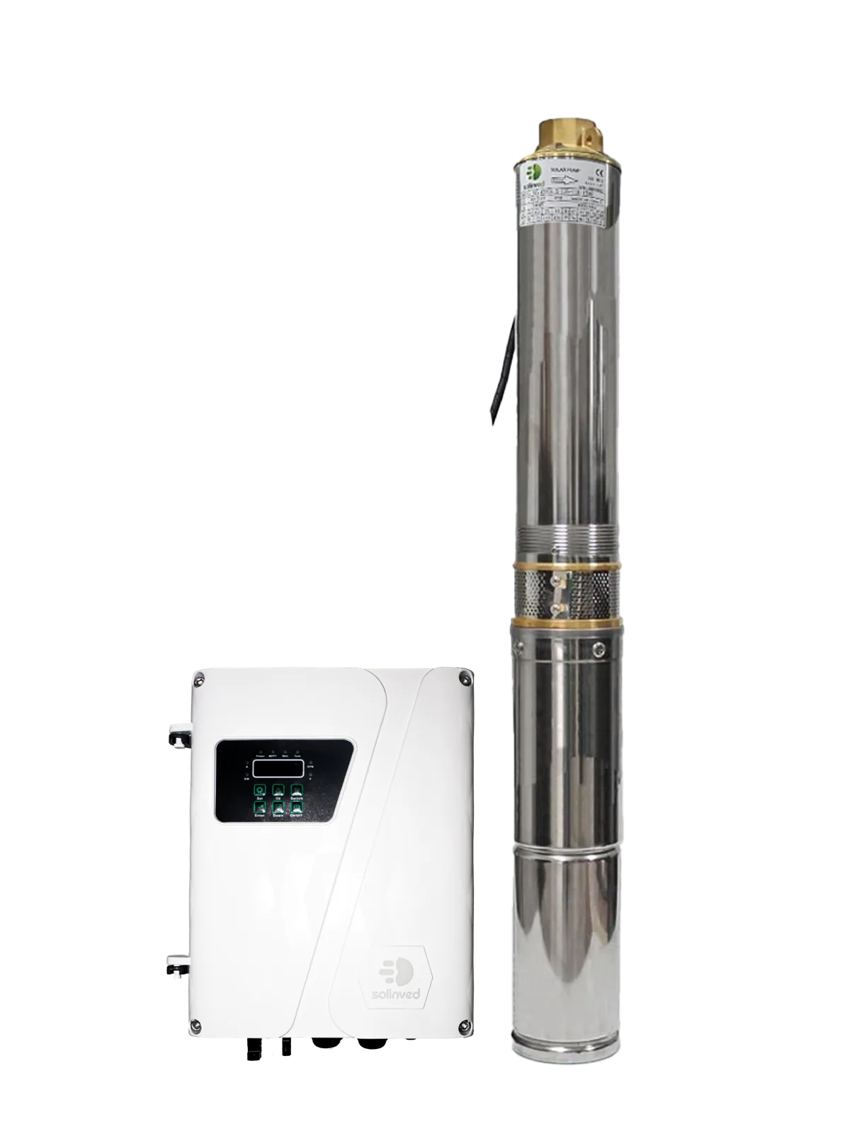 AC-DC Pompa 4 İnç 2200 Watt 9,5 Ton HMAX: 125 mt Outlet: 2 - Ürün görseli